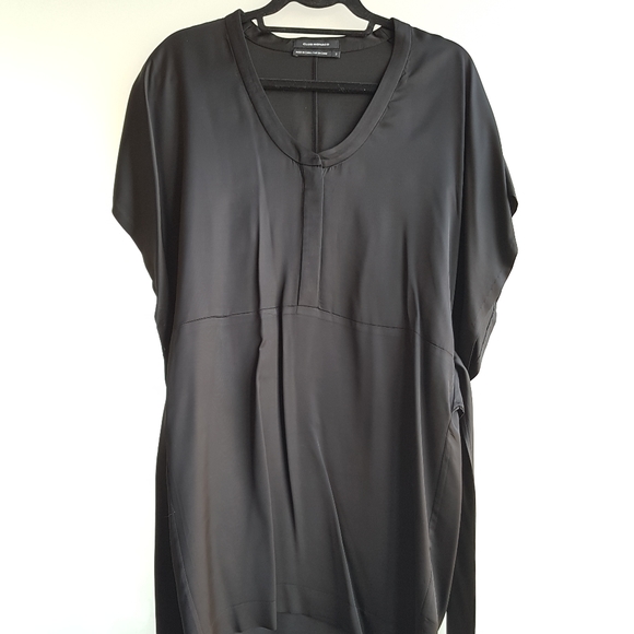 Club Monaco kimono black Mini dress